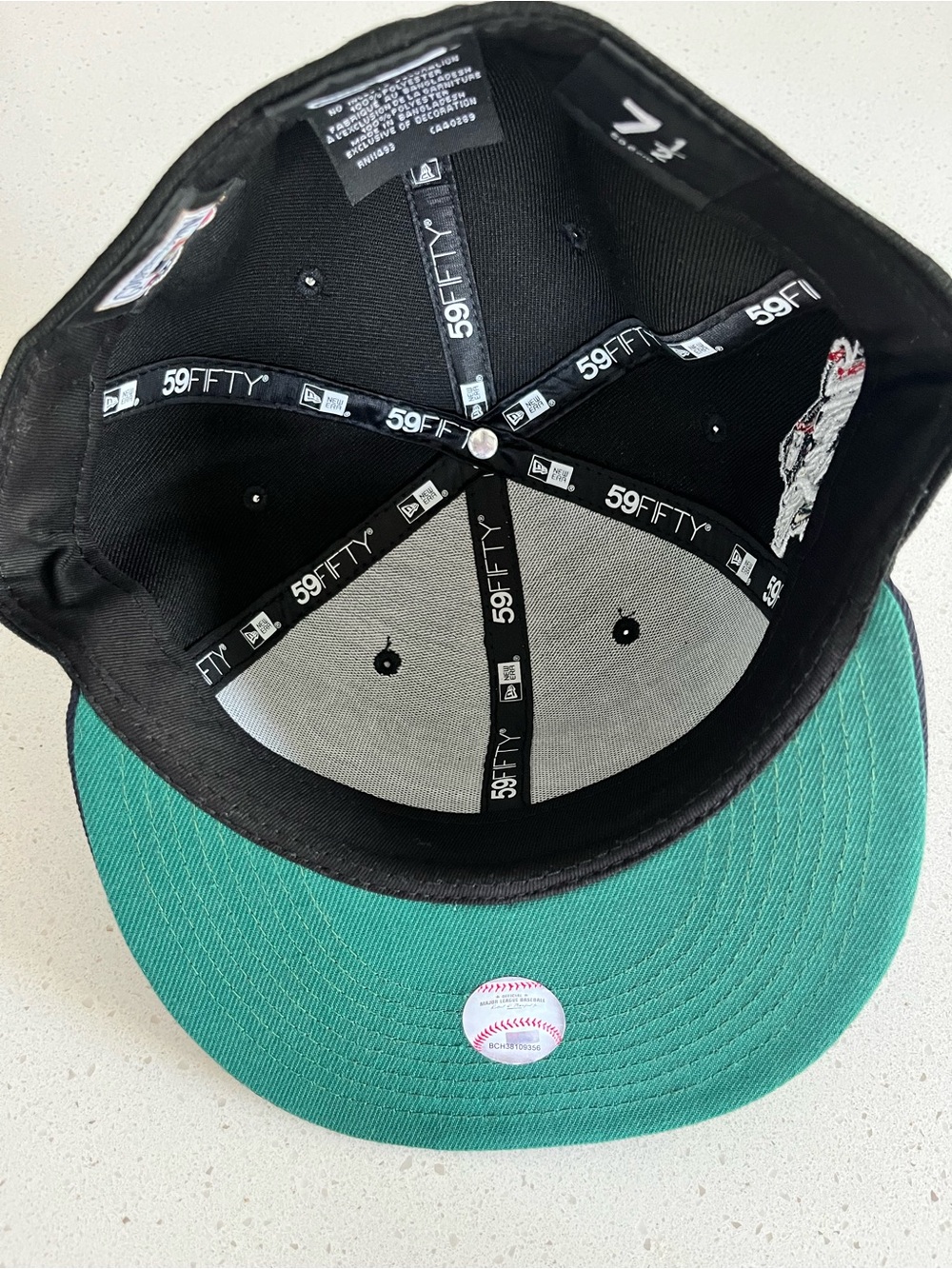 New Era Yankees 59FIFTY Cooperstown 1978 World Series Fitted Hat 7 1/2 - Picture 9 of 10